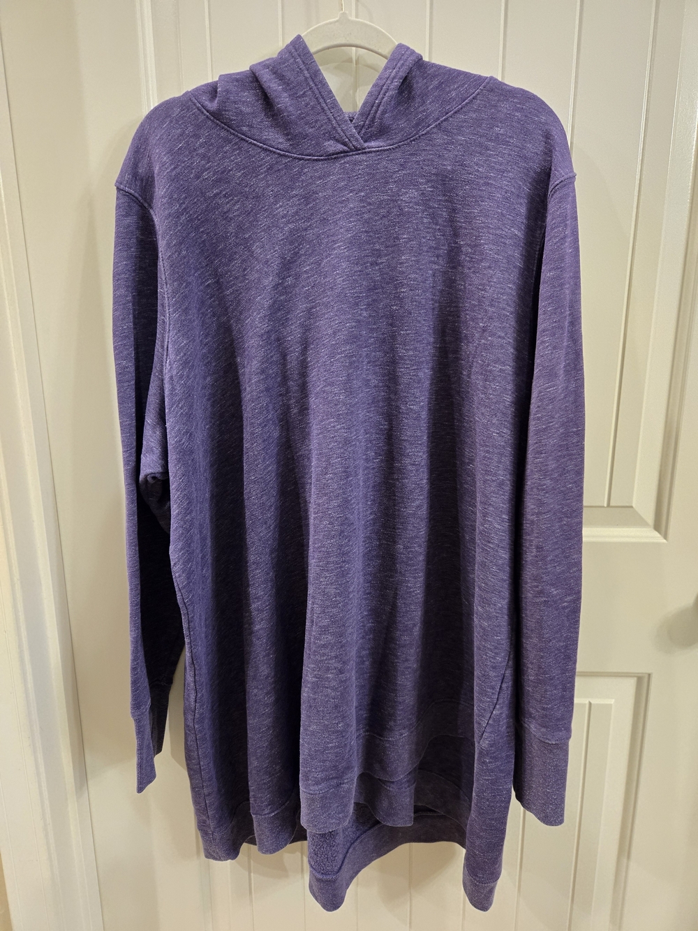 Tek Gear Womens's Purple Hooded Sweatshit Size 4x